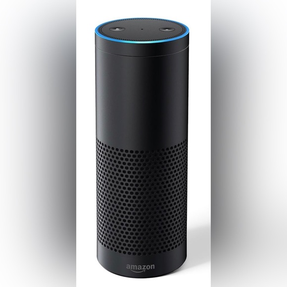 Echo Plus with built-in Hub 1st Generation– Black , has Multicolor Vinyl wrap - Picture 7 of 7